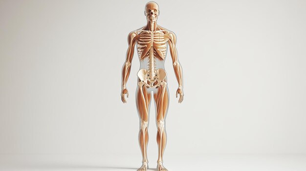 Anatomical Illustration Of Human Musculature And S 345896476