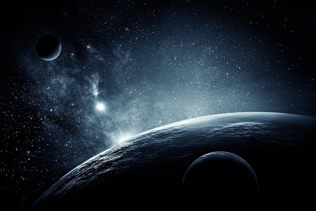 Image Of Outer Space  Mixed Media  Elements Of Ima 30689128